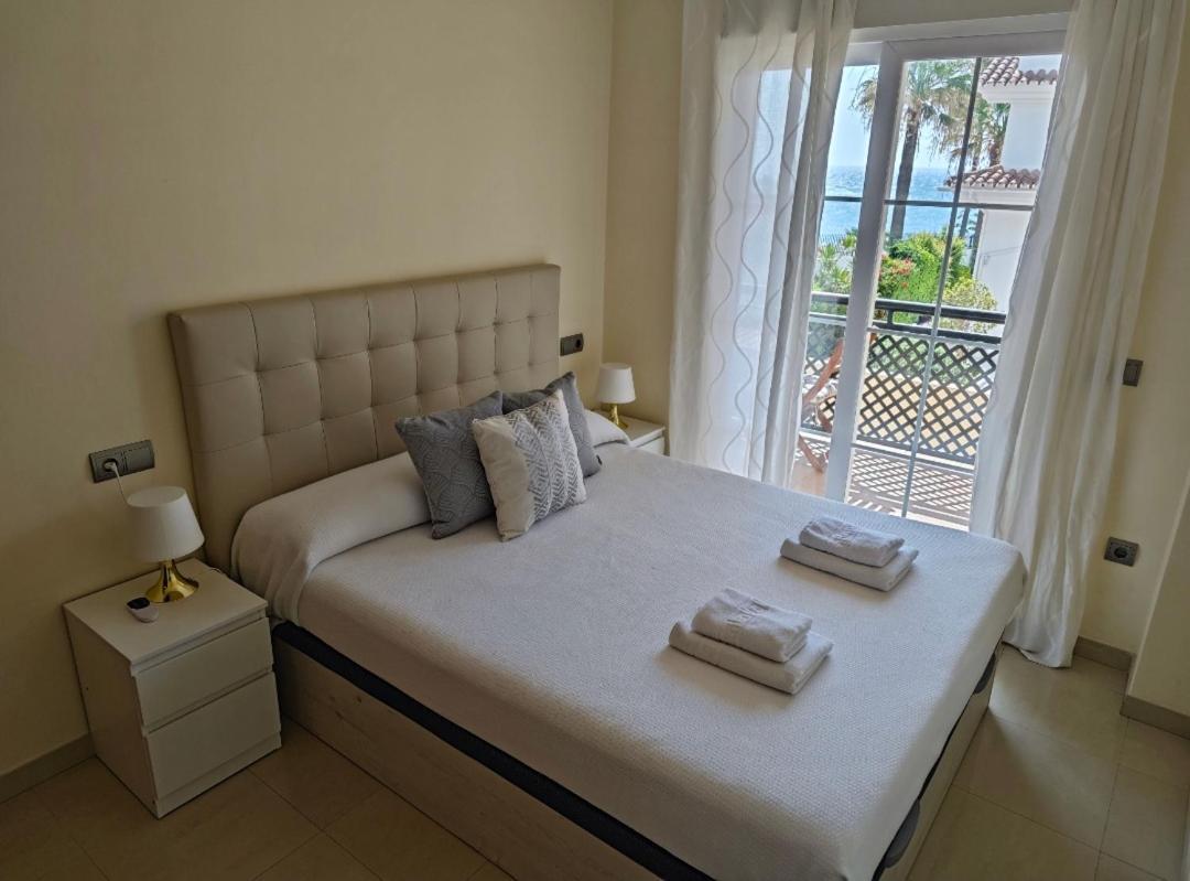 Benalmadena Beach Apartamento Con Vistas Al Mar Y Parking Privado Incluido Екстериор снимка